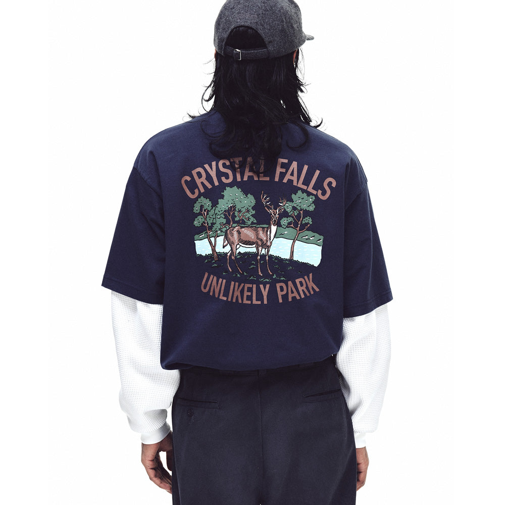 Unlikely Authentic Graphic Tee CRYSTAL FALLS