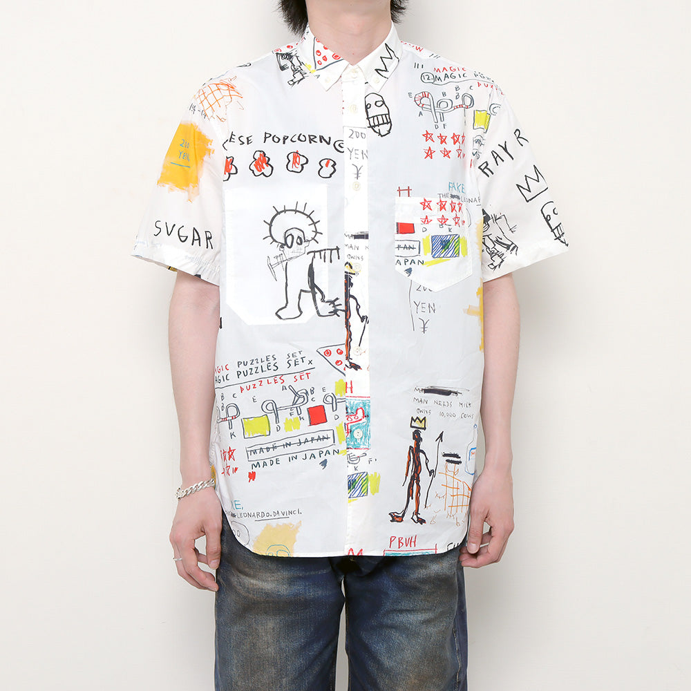 Cotton broadcloth print Jean-Michel Basquiat B025