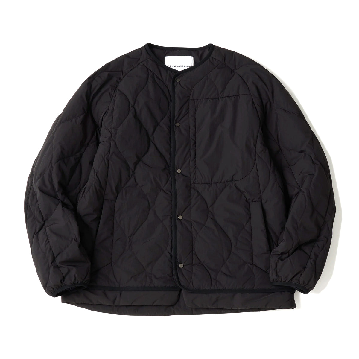 WM×TAION COLLARLESS DOWN JACKET