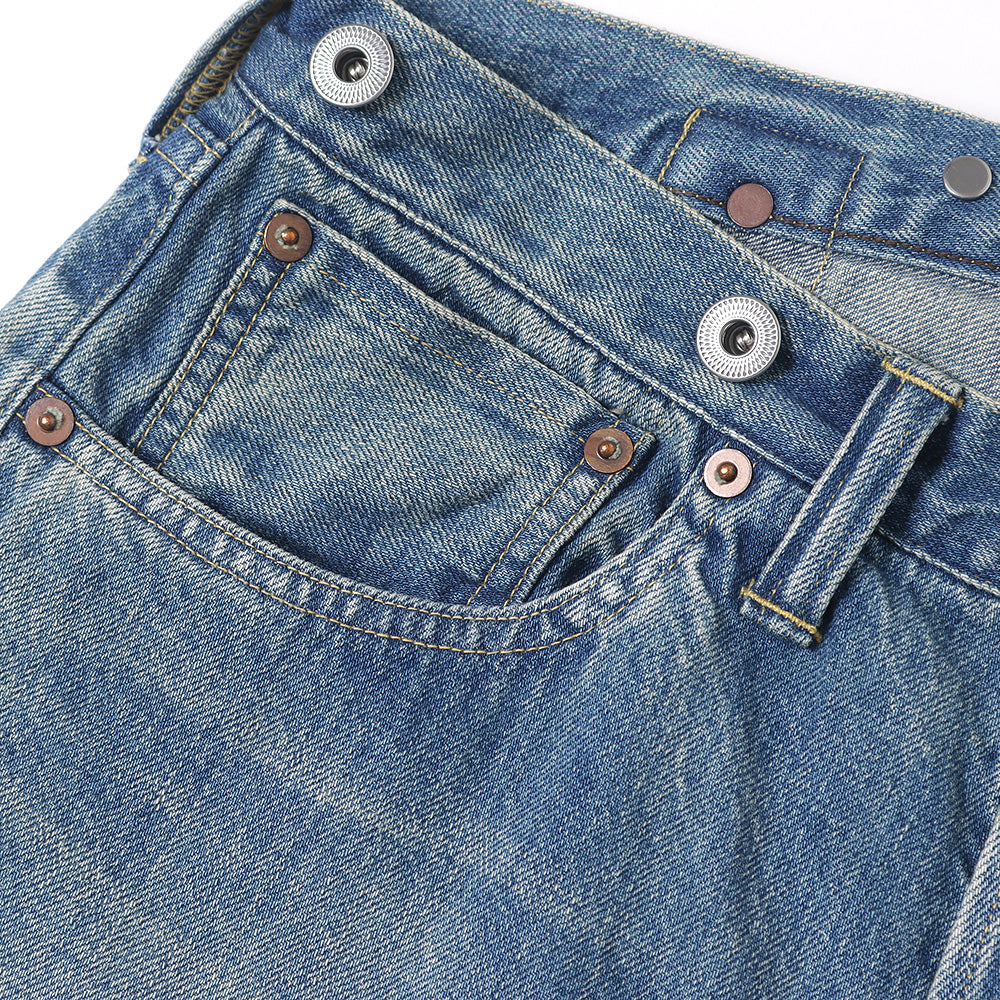 No.2 Washed Denim Pants(INDIGO)