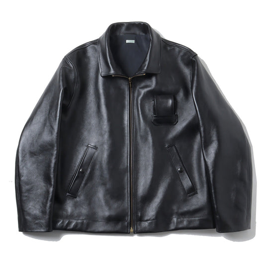 French Air Force Pilot Leather Jacket