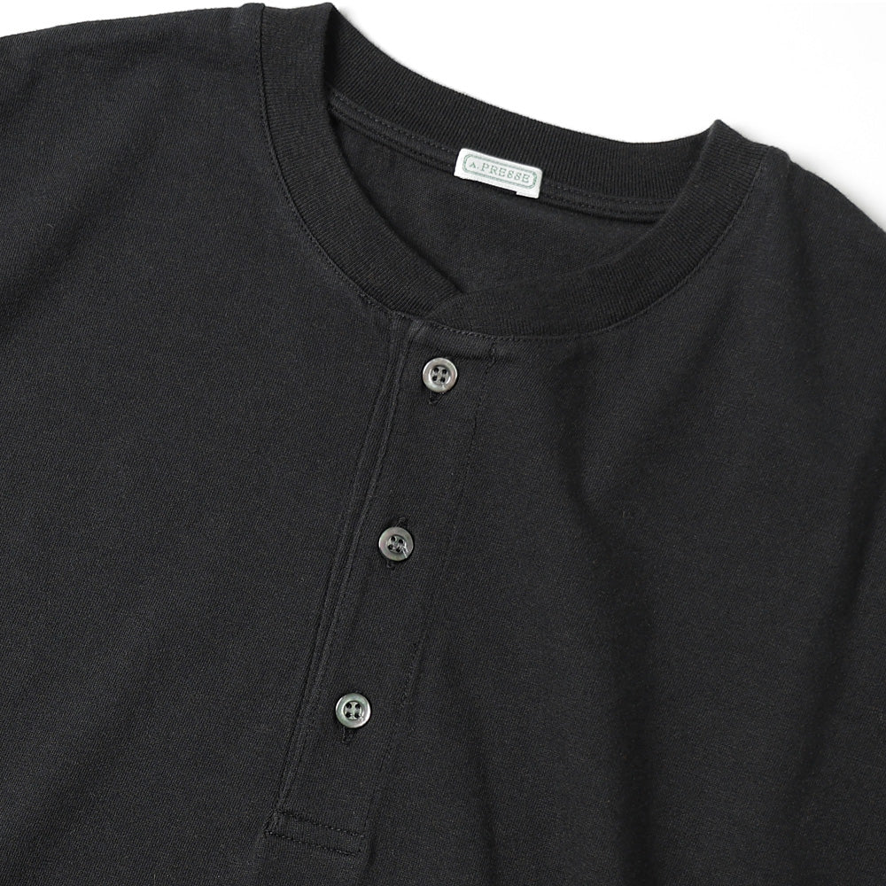 Cashmere Blend L/S Henley Neck Shirt