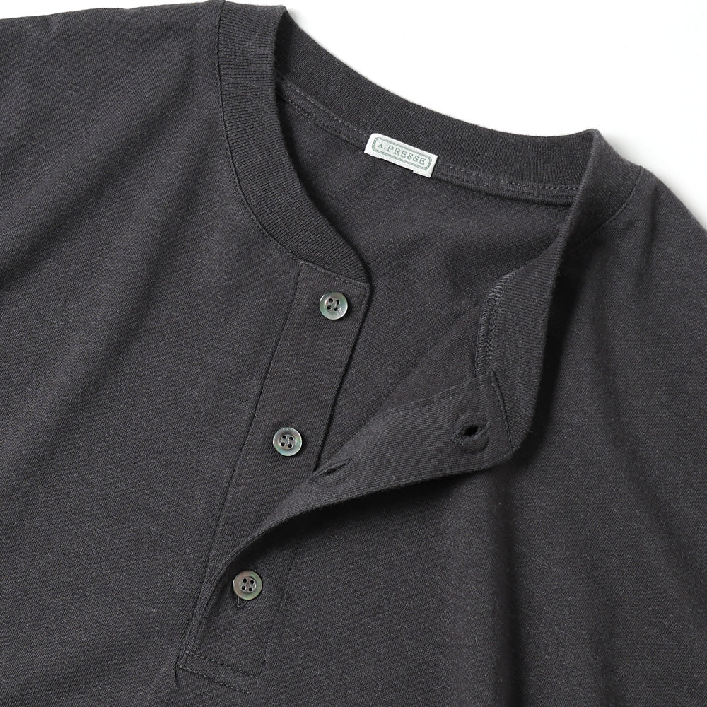 Cashmere Blend L/S Henley Neck Shirt
