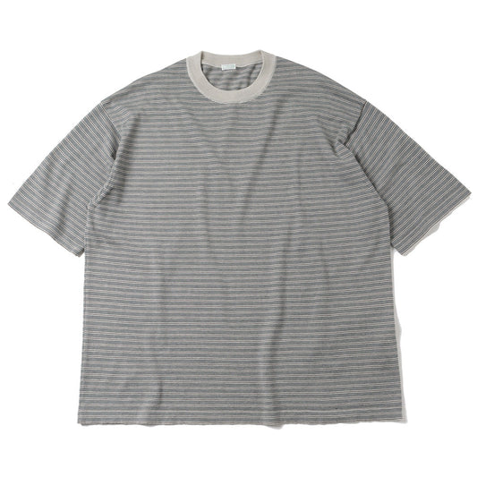 High Gauge S/S Striped T-Shirt