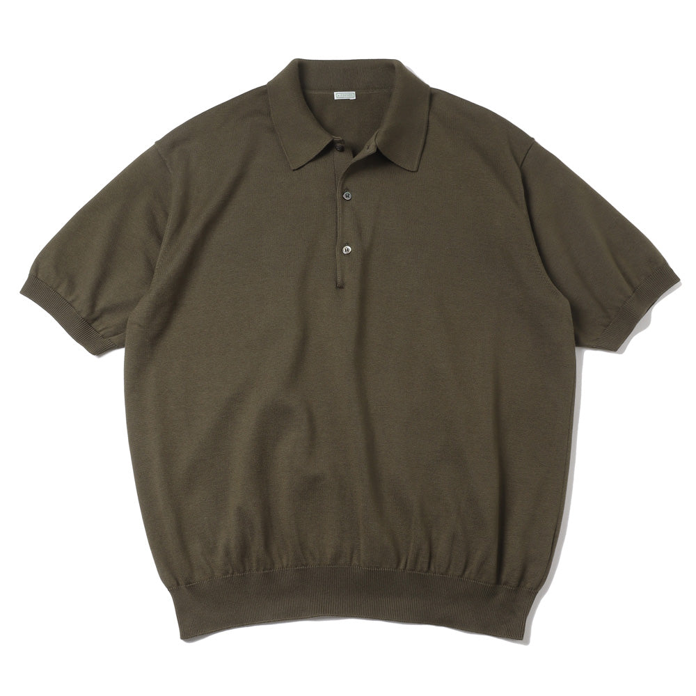 Cotton Knit S/S Polo Shirts