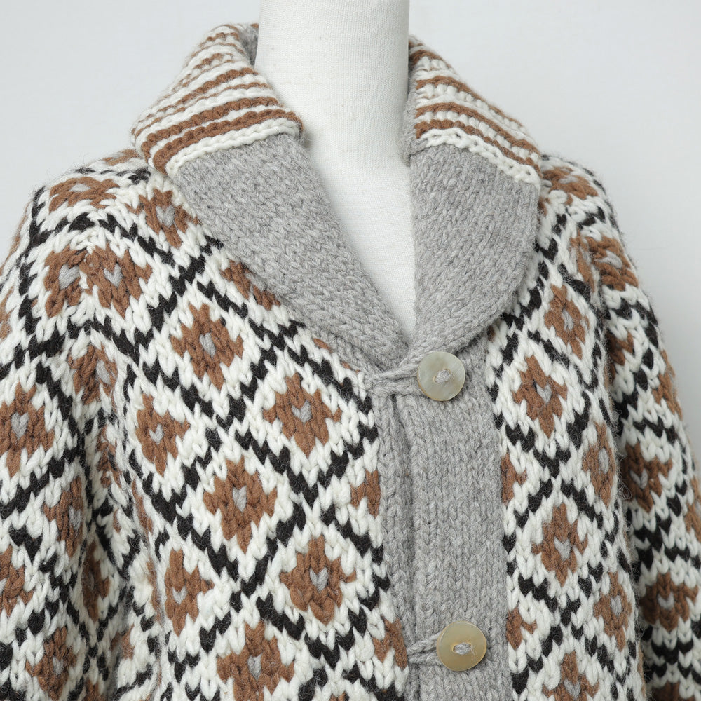 PERU HAND KNIT CARDIGAN