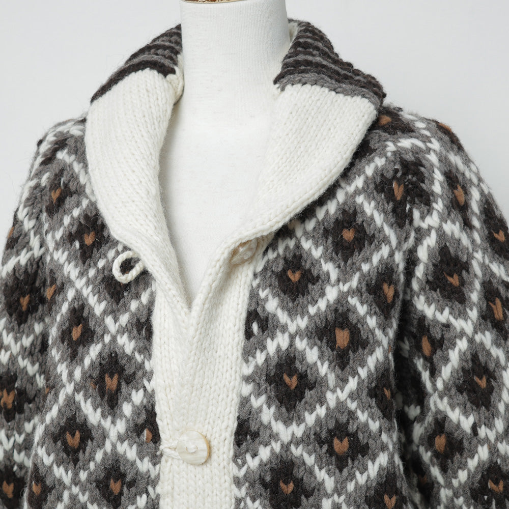 PERU HAND KNIT CARDIGAN