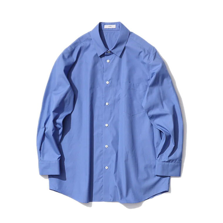 ATON) SUVIN BROAD WASHED SHIRT (BLAGLM0004) | ATON / シャツ (MEN