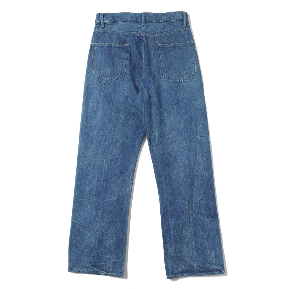 SELVEDGE FADED LIGHT DENIM PANTS