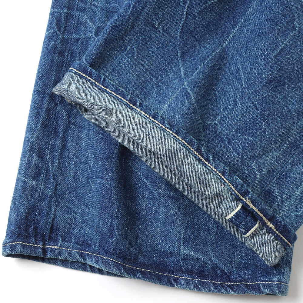 SELVEDGE FADED LIGHT DENIM PANTS