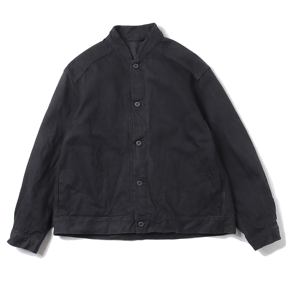 12.9oz Denim Stand Collar Jacket