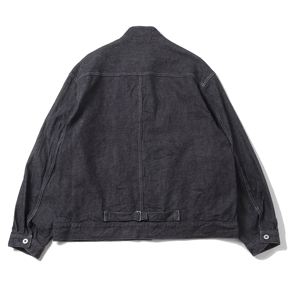 12.9oz Denim Stand Collar Jacket