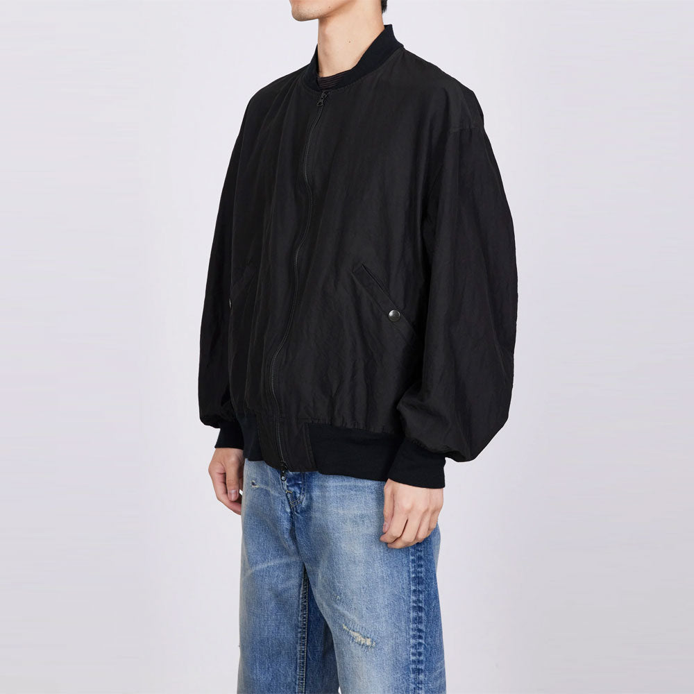 BOMBER JACKET ORGANIC COTTON x SILK