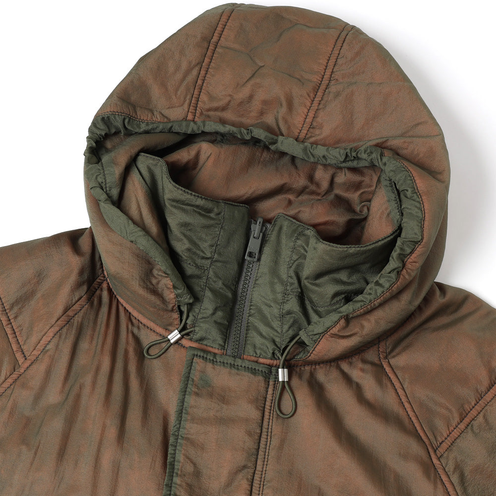 nylonrip dyedpatting monsterparka blouson