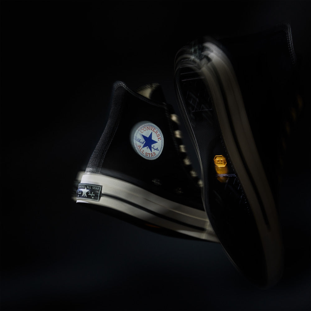 CHUCK TAYLOR CANVAS HI(BLACK) 25ss April mae