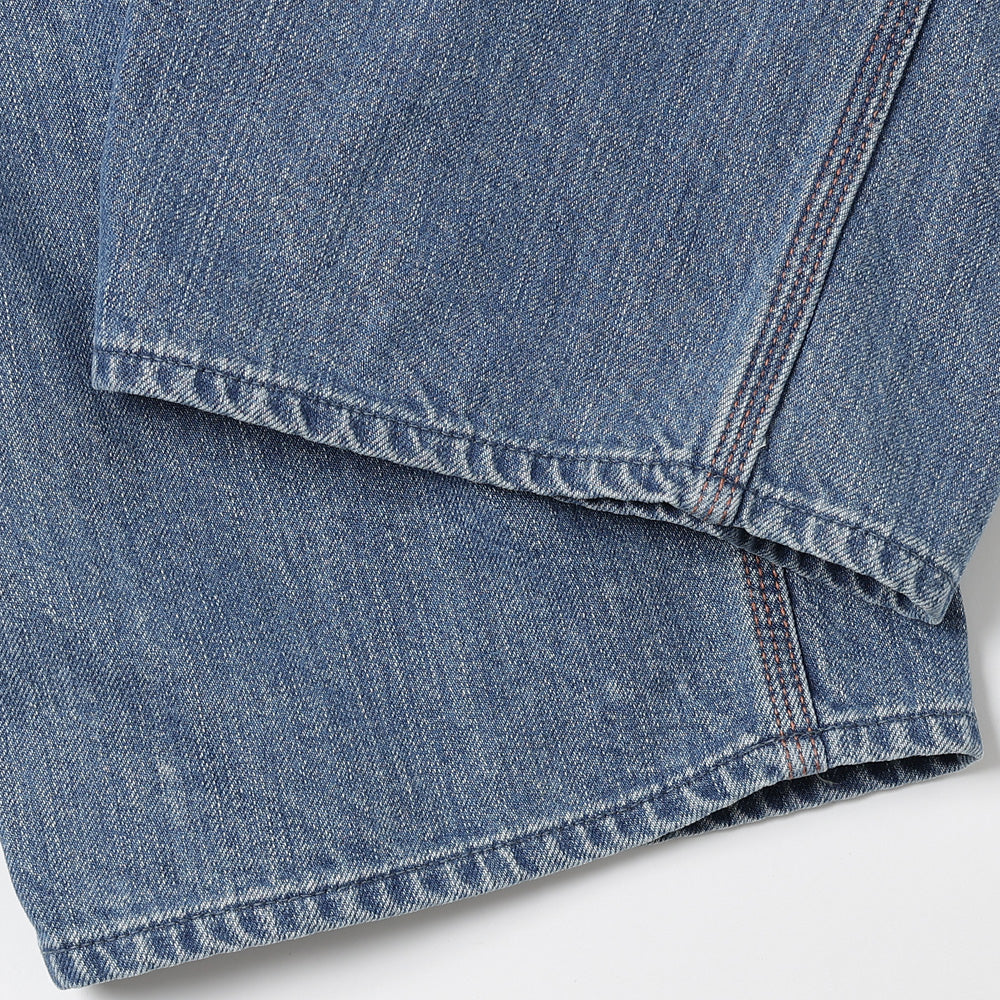 Denim Painter Pants(Medium Dark Blue Damage)