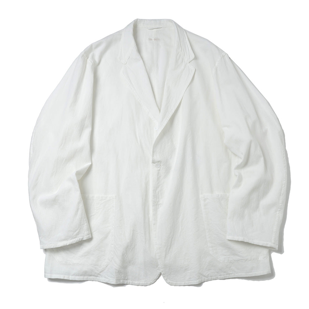 COMOLI(コモリ) / KHADIコットン ジャケット / WHITE 25SS
