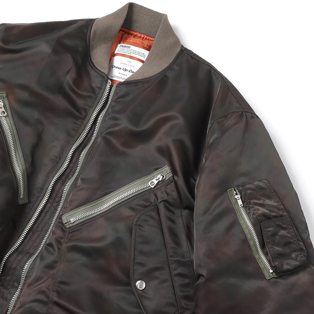 Terri Tiedye Flight Jacket