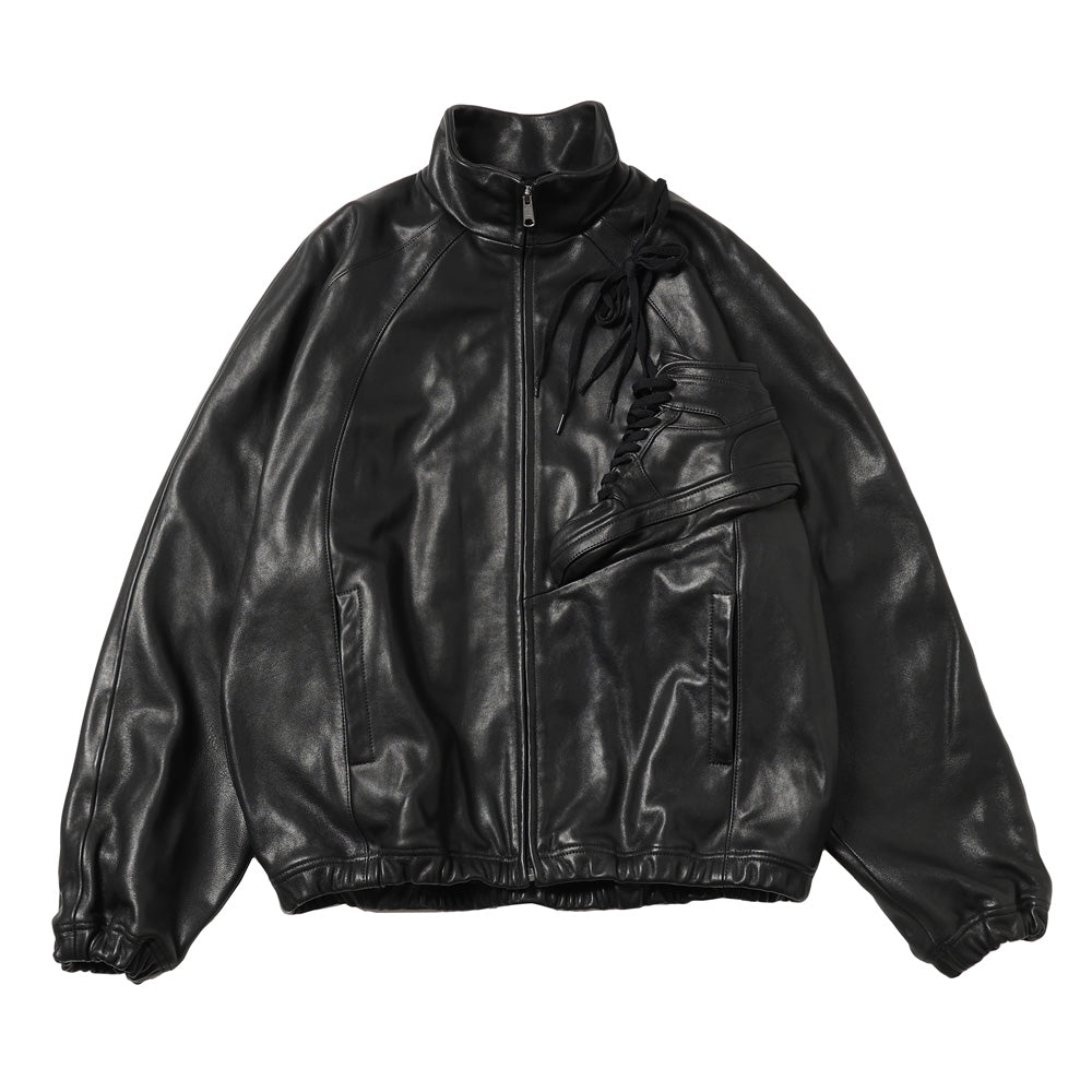 doublet(ダブレット)BASKETBALL SHOE POCKET LEATHER JACKET
