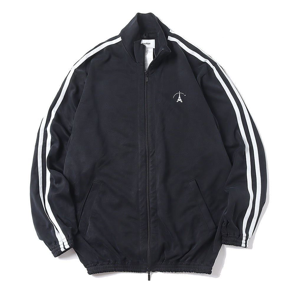 doublet VINTAGE EFFECT TRACK JACKET