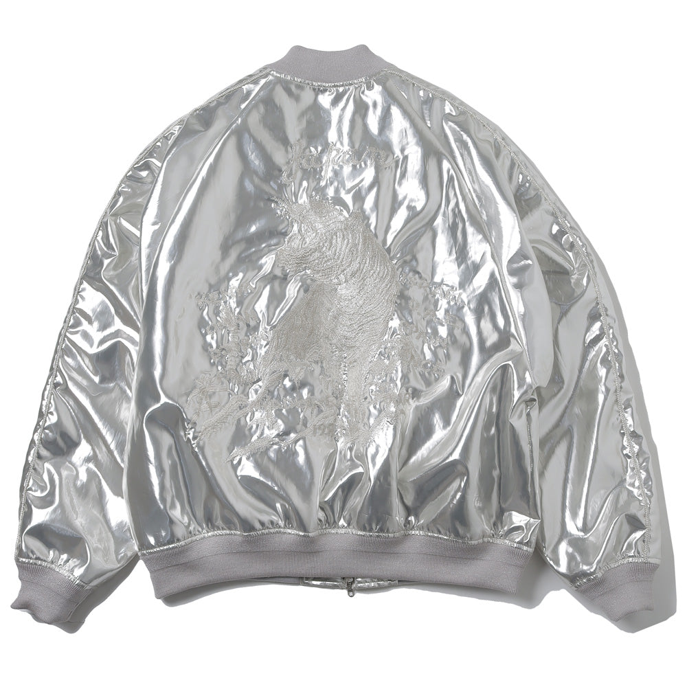 SILVER EMBROIDERY SOUVENIR JACKET