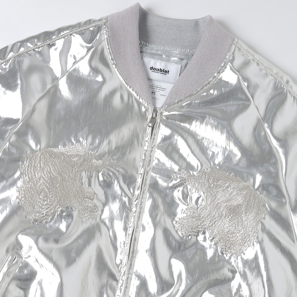 SILVER EMBROIDERY SOUVENIR JACKET