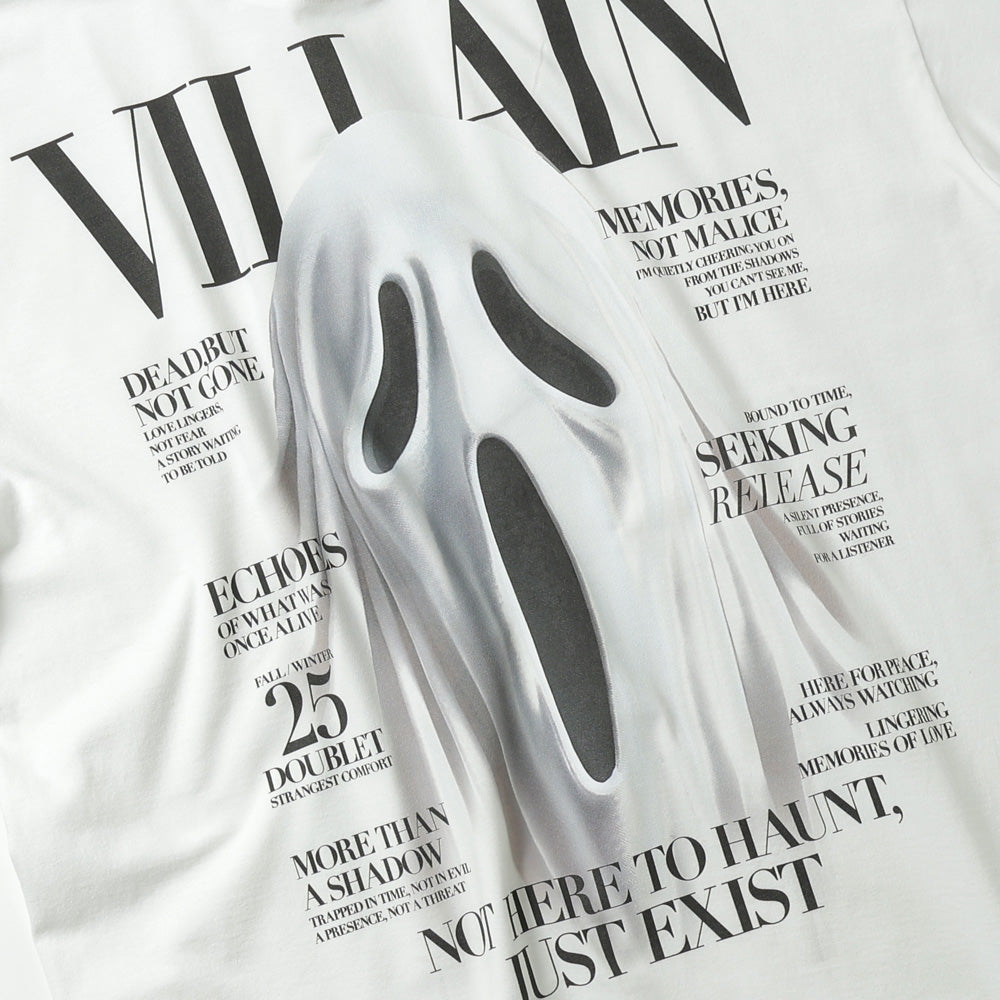 VILLAIN COVER PRINT T-SHIRT