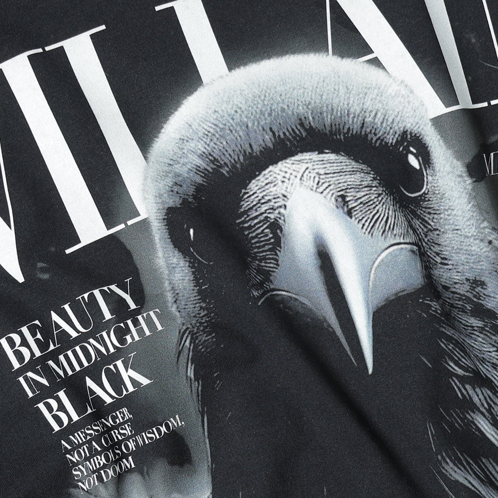 VILLAIN COVER PRINT T-SHIRT