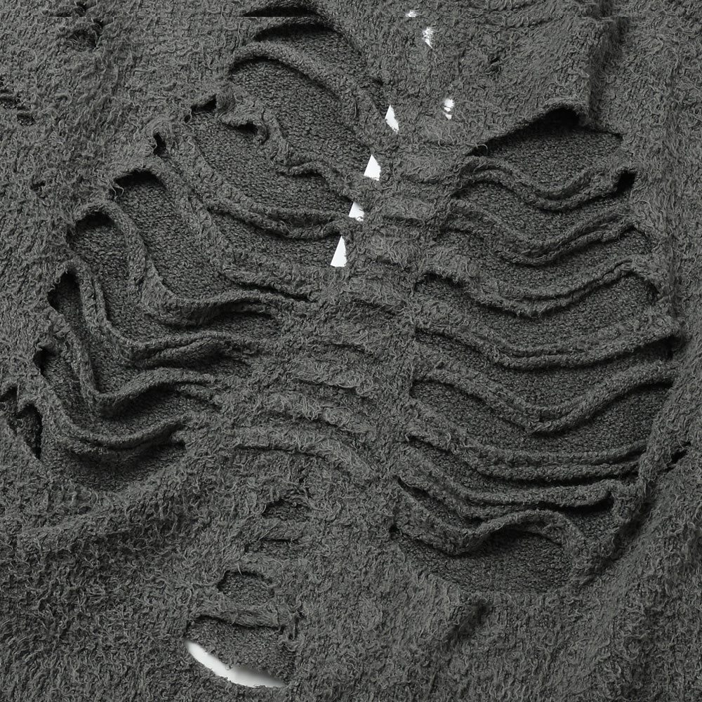 RIBCAGE KNIT PULLOVER