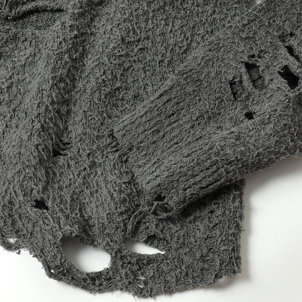 RIBCAGE KNIT PULLOVER