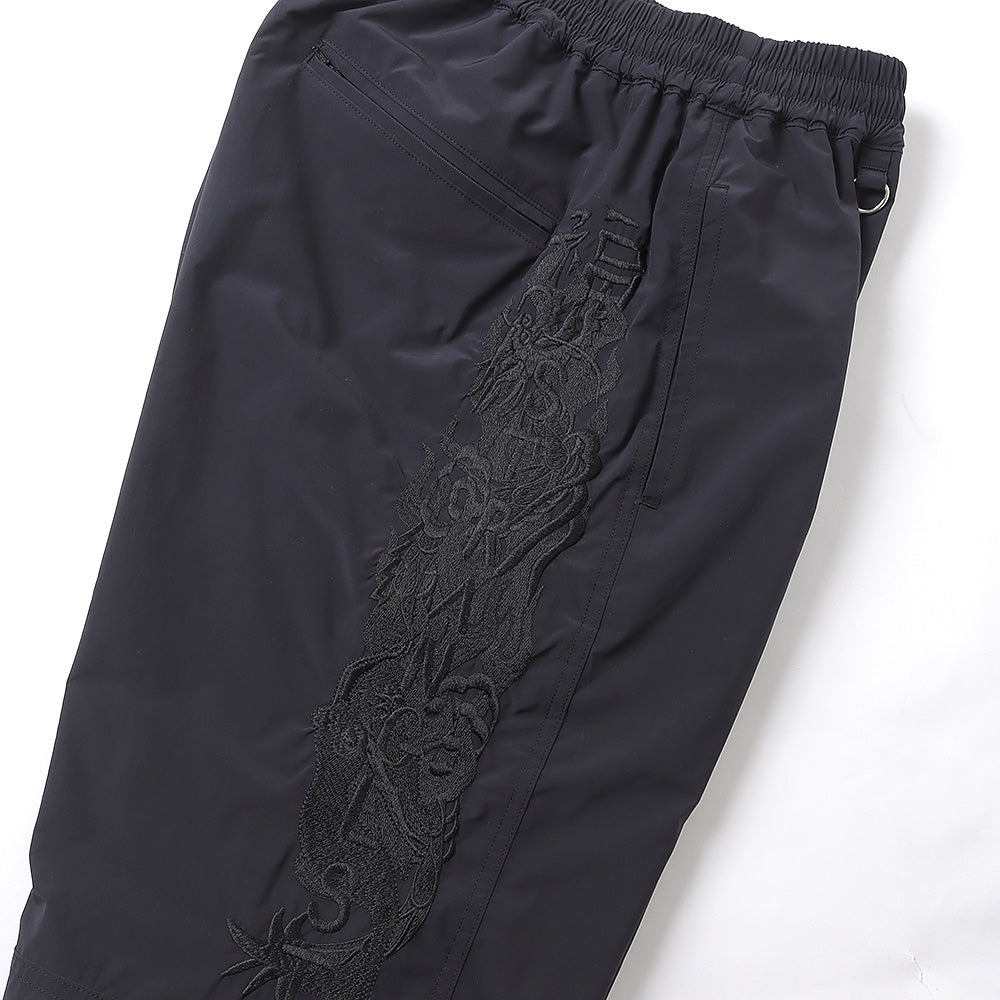 CHAOS EMBROIDERY TRACK PANTS