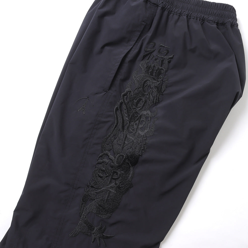 CHAOS EMBROIDERY TRACK PANTS