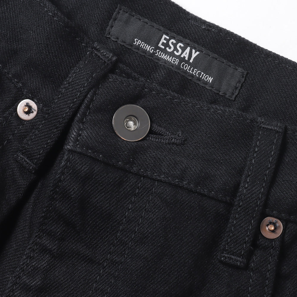 WIDE ASYMMETRY DENIM