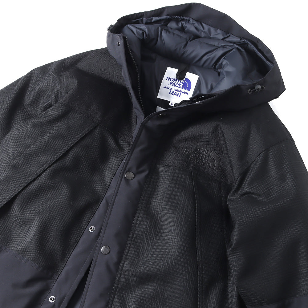 ナイロンタフタ層ラミネート×ウールエステルチェック×ナイロンオックスTHE NORTH FACE Ｗネーム J914