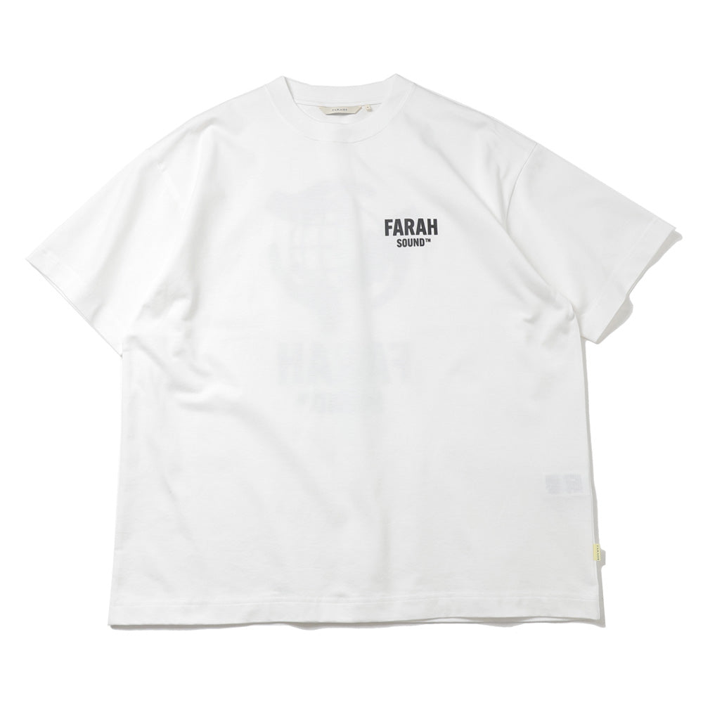 Printed Graphic S/S Tee FARAH SOUND