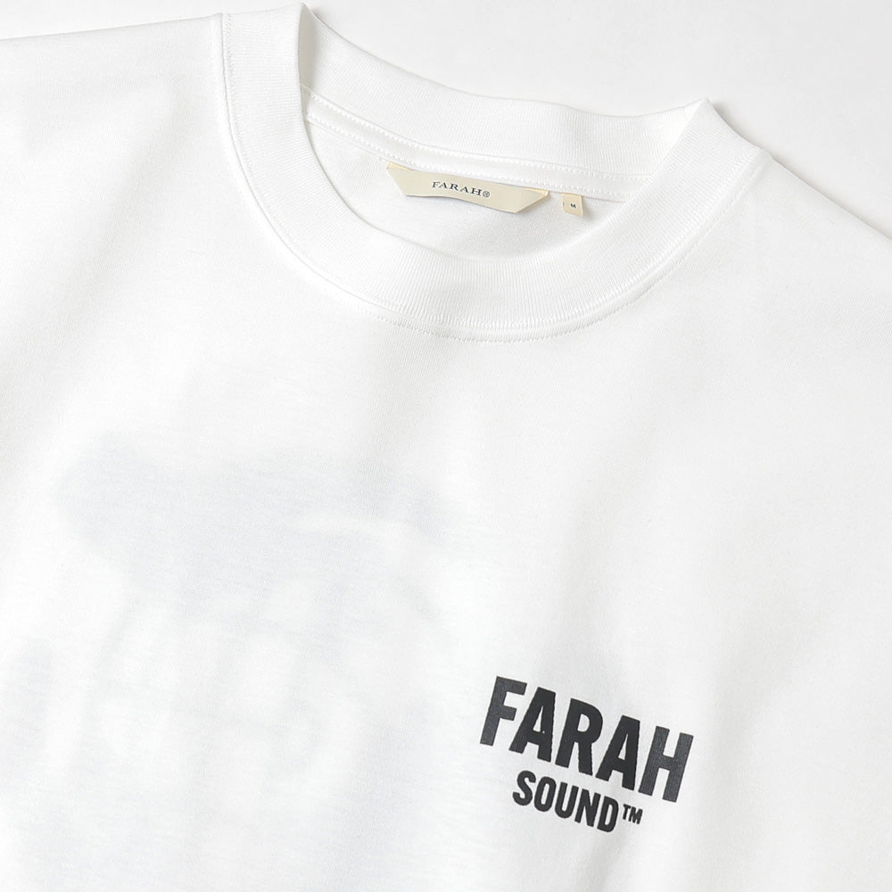 Printed Graphic S/S Tee FARAH SOUND