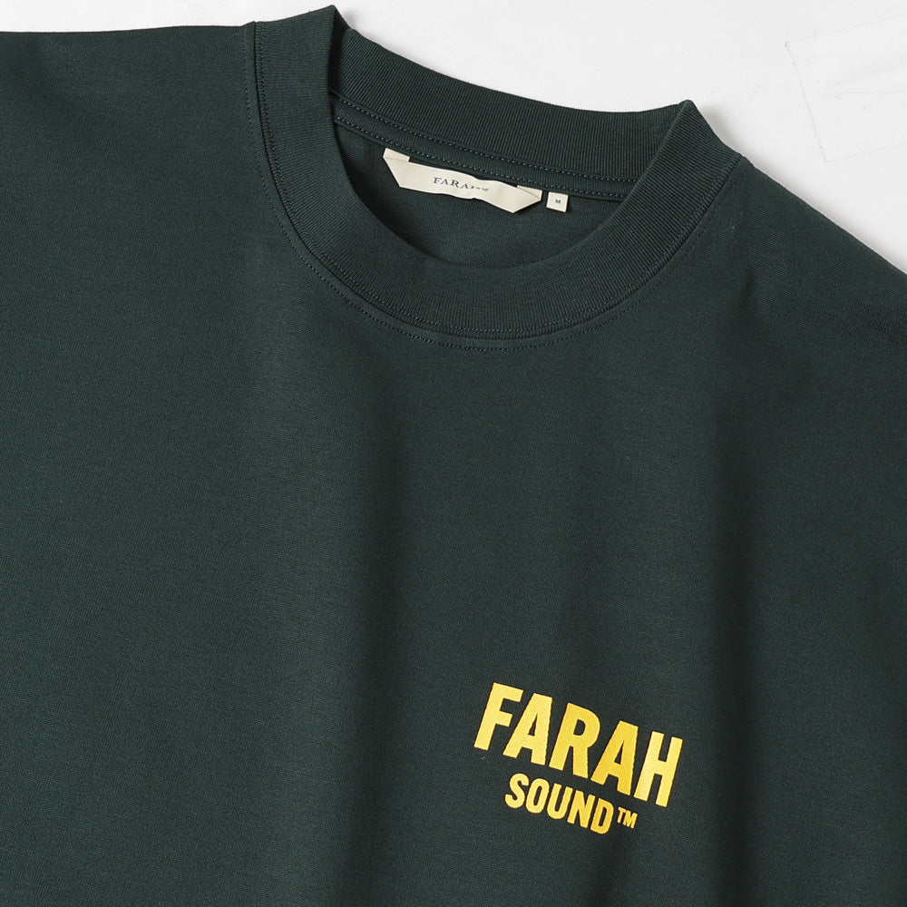 Printed Graphic S/S Tee FARAH SOUND