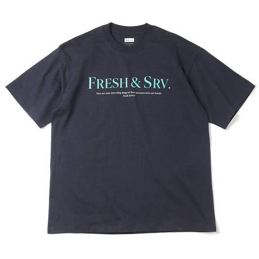 CORPORATE PRINTED S/S TEE “FRESH&SRV.”