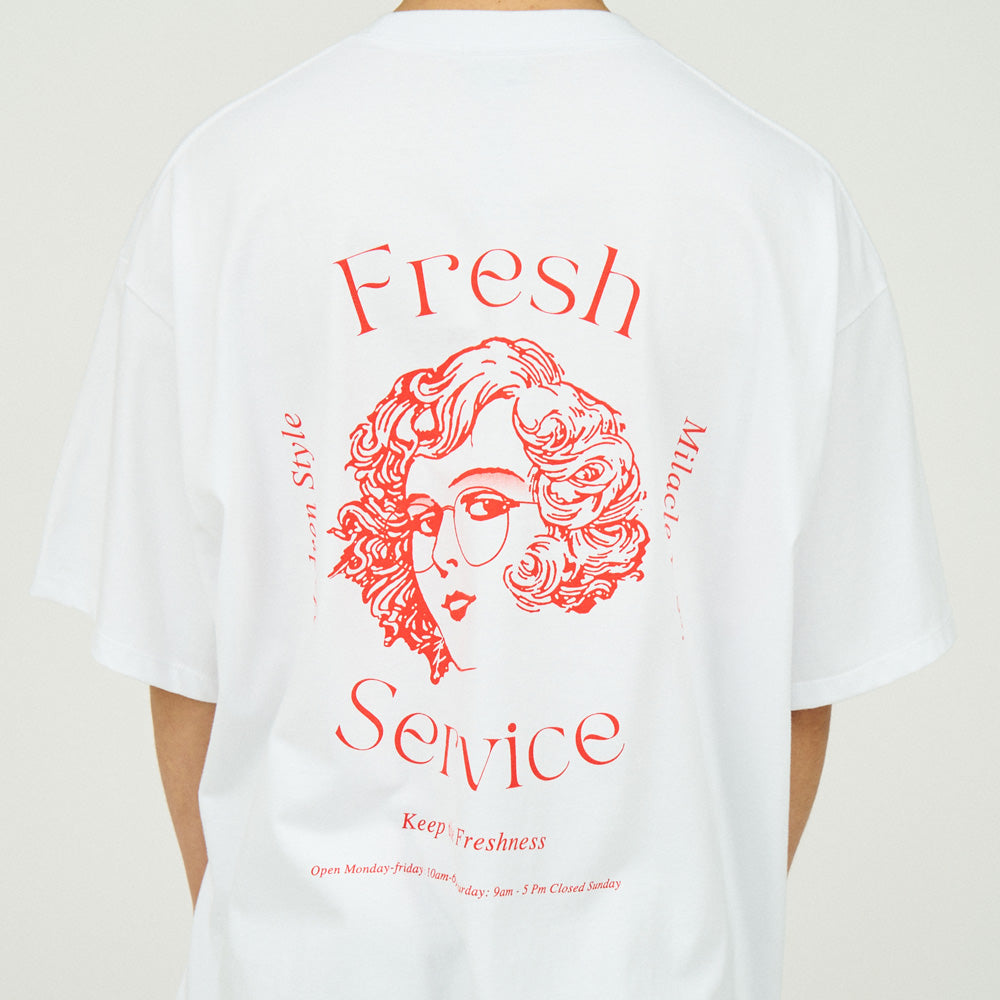 CORPORATE PRINTED S/S TEE “Miracle Wigs”