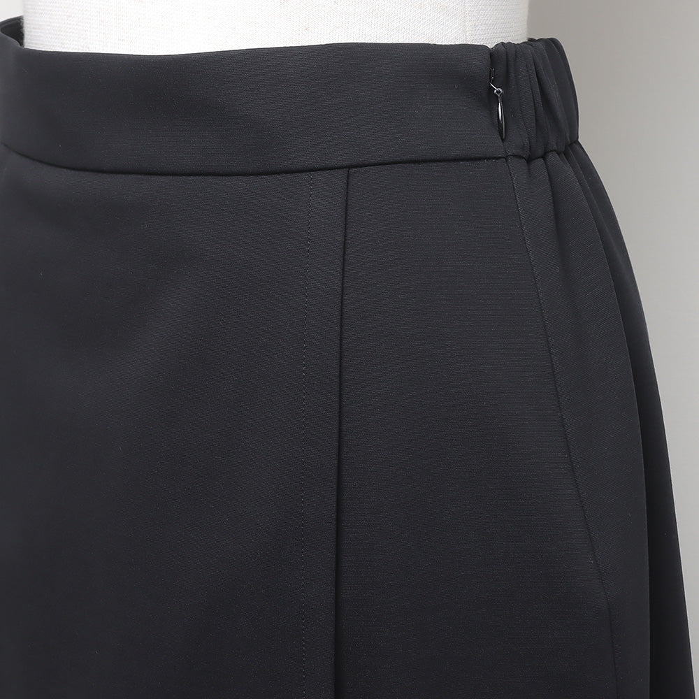 Compact Ponte Wrap Skirt