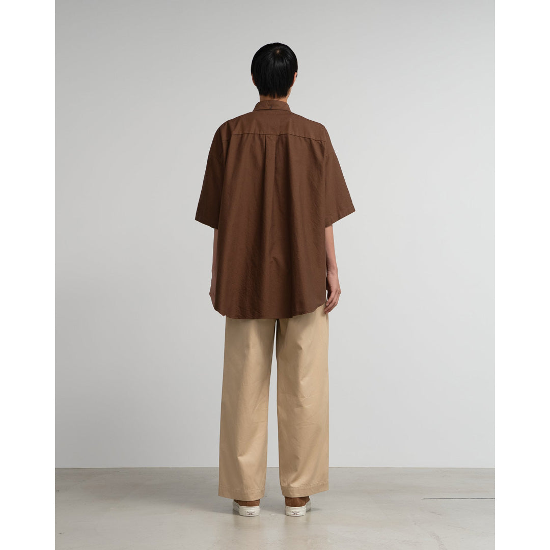 Oxford S/S Oversized B.D Shirt