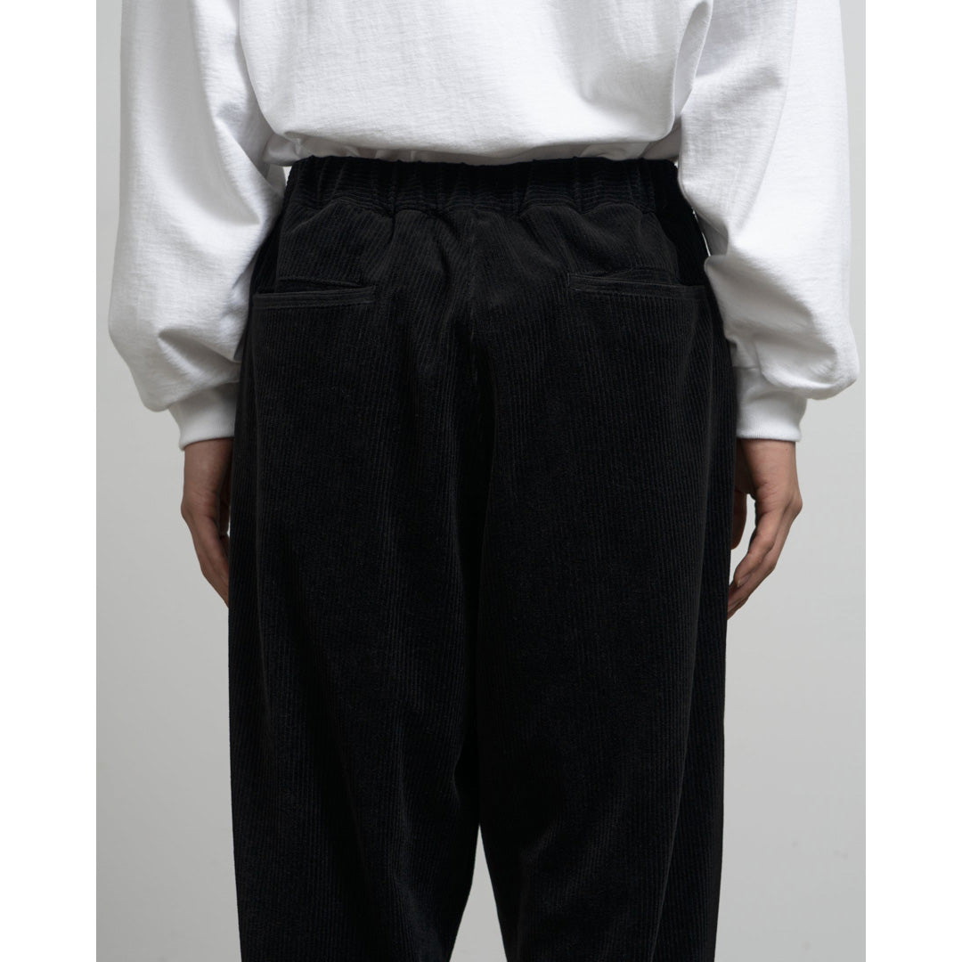 Soft Knit Corduroy Wide Tapered Chef Pants 26AW