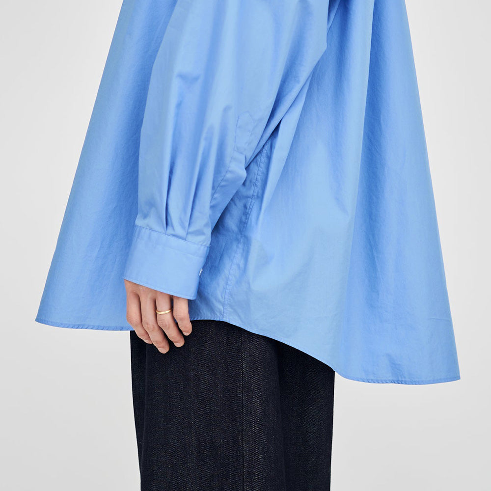 Broad L/S Oversized Regular Collar Shirt