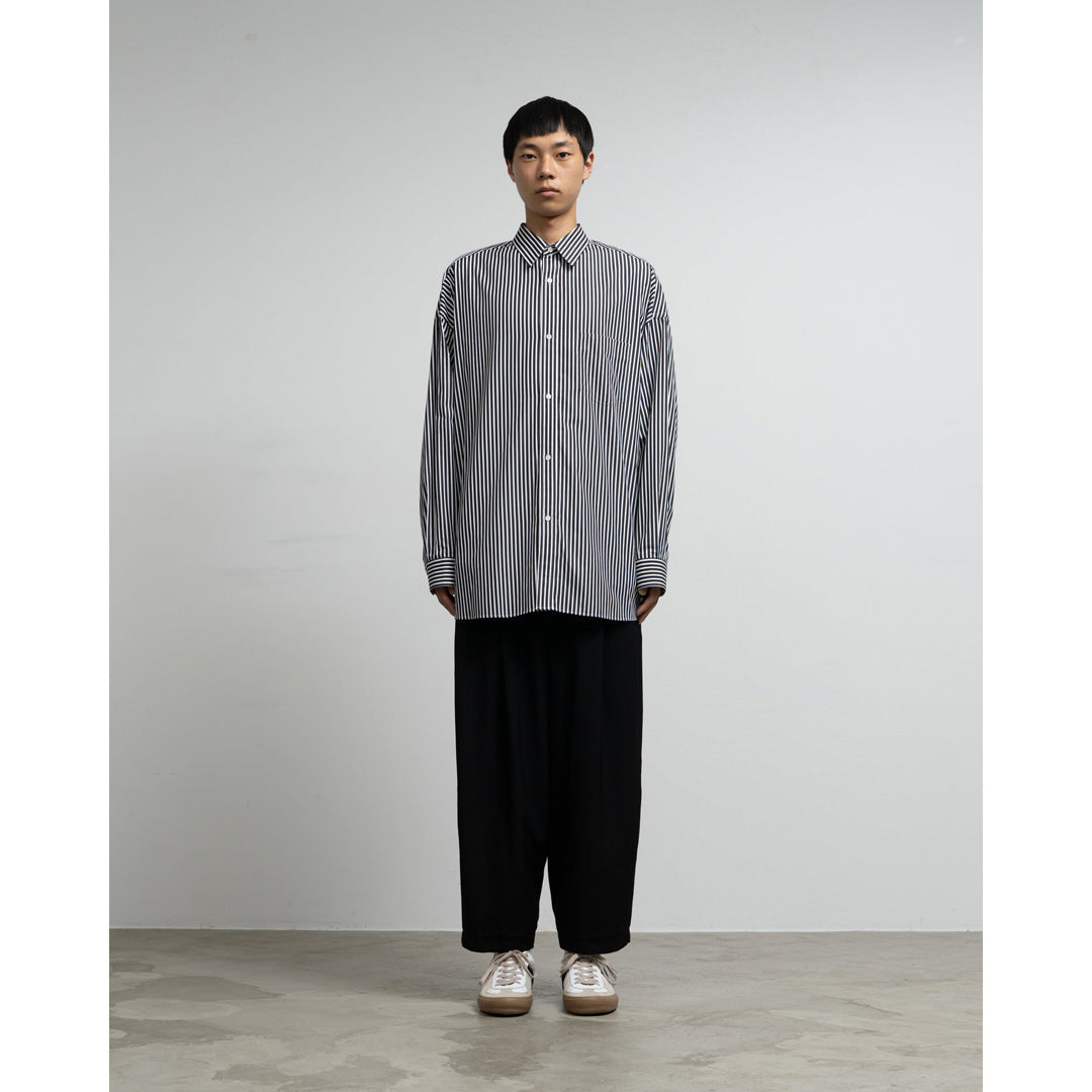 High Count Regular Collar Round Cut Oversized Shirt
