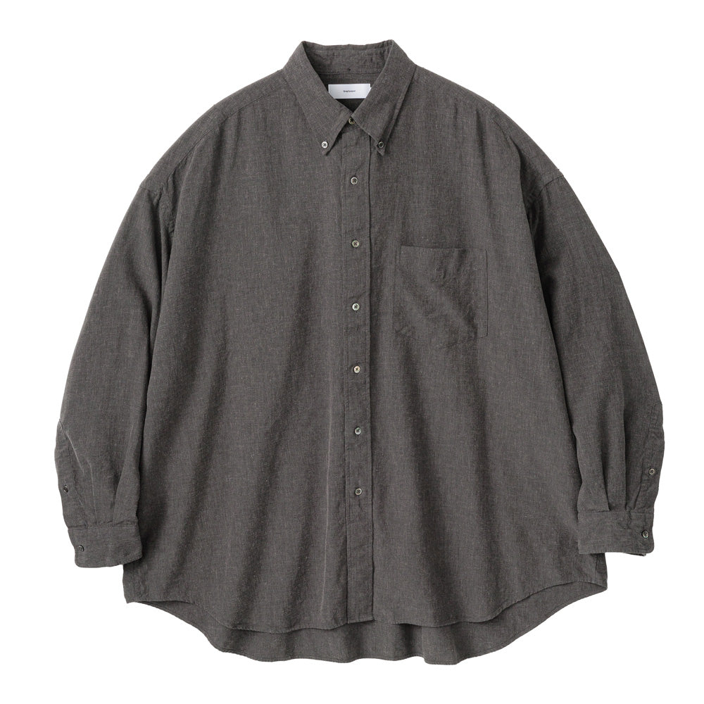 Linen Cupro L/S Oversized B.D Shirt