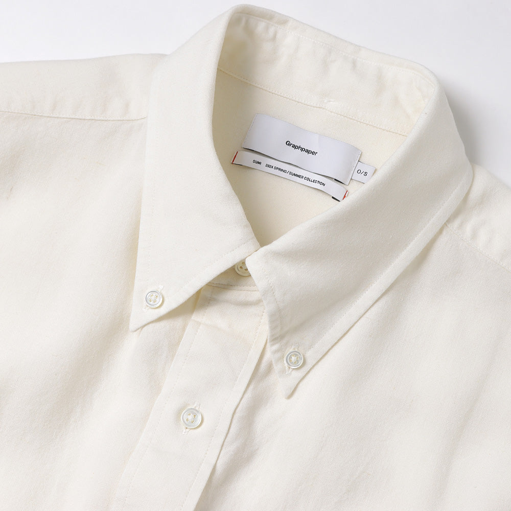 Linen Cupro L/S Oversized B.D Shirt