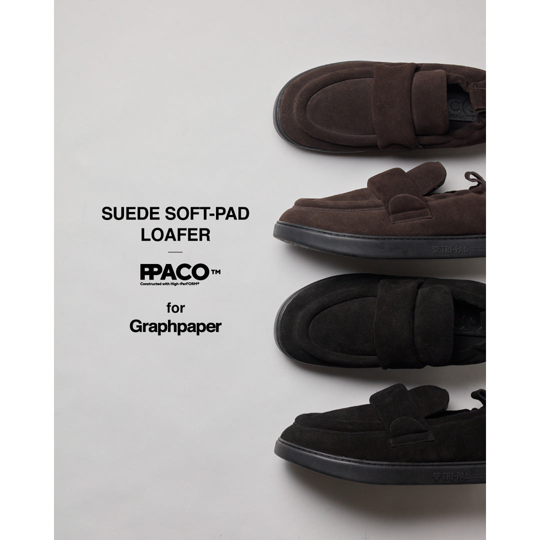 PPACO for GP SUEDE SOFT-PAD LOAFER