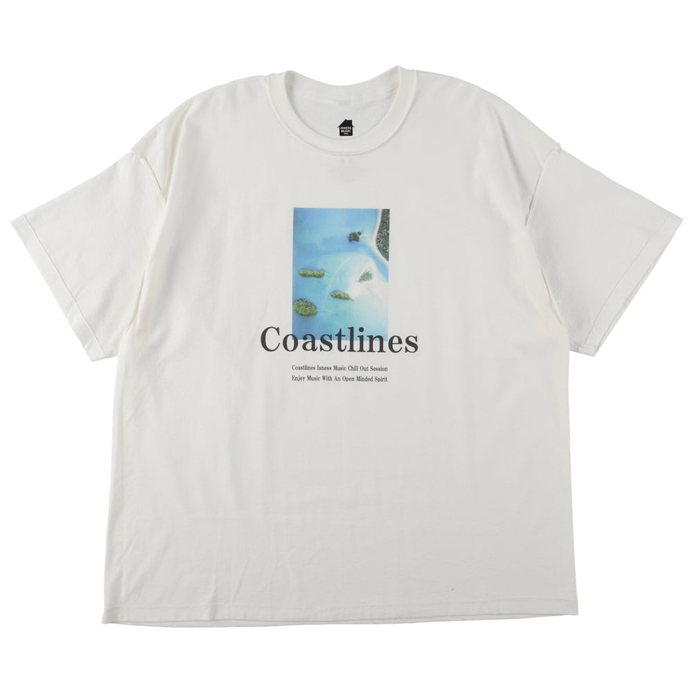 Coastlines T-SHIRT with cassette tape