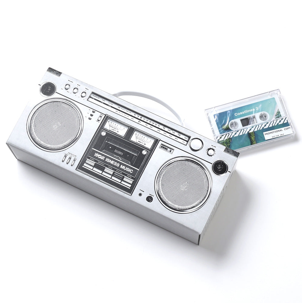 Coastlines T-SHIRT with cassette tape