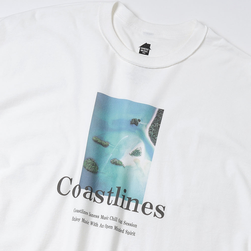 Coastlines T-SHIRT with cassette tape